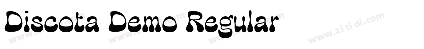 Discota Demo Regular字体转换